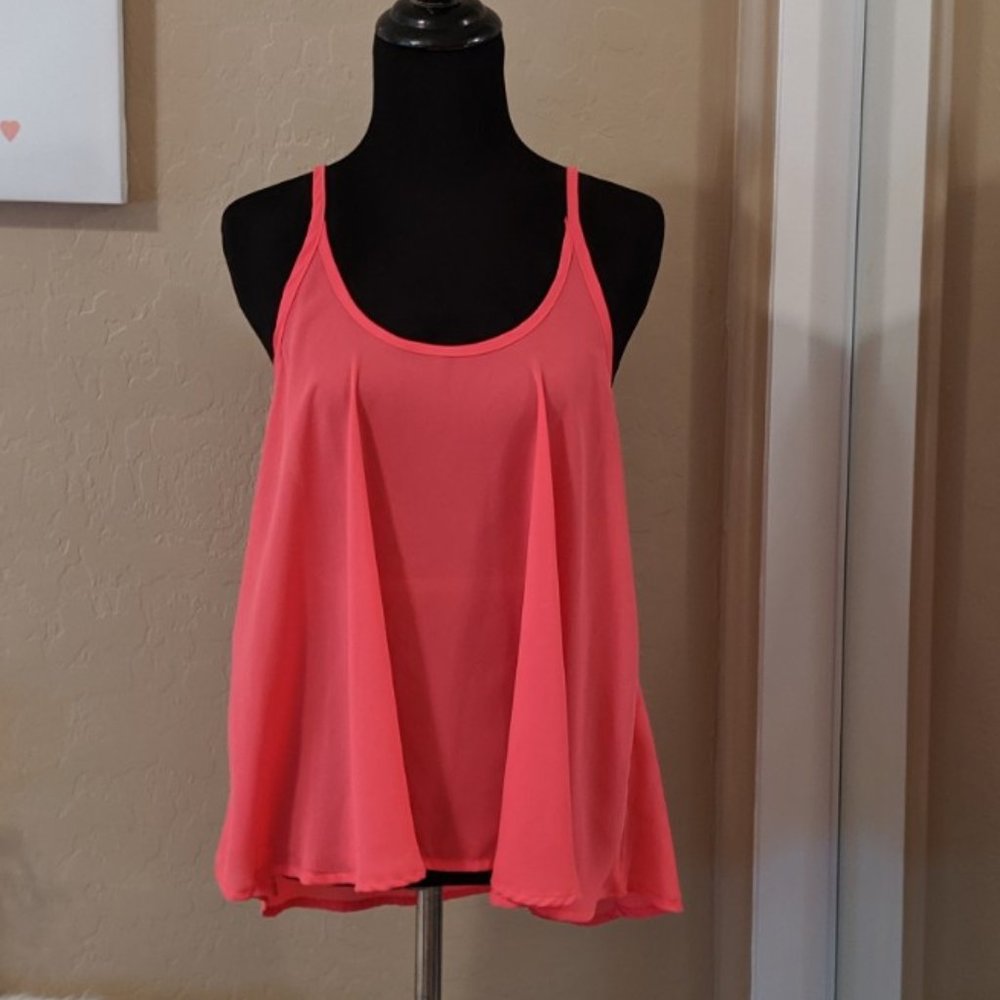 Soprano/ Flowy Coral Tank/ #for $20
